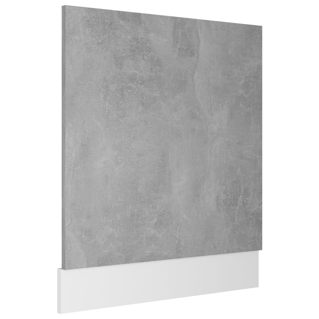 Pannello Lavastoviglie “Lyon” Grigio Cemento 59,5x3x67 cm - homemem39