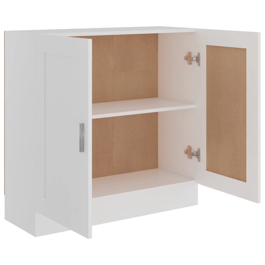 Libreria Bianca 82,5x30,5x80 cm in Legno Multistrato | homemem39