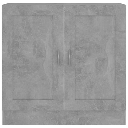 Libreria Grigio Cemento 82,5x30,5x80 cm in Legno Multistrato | homemem39