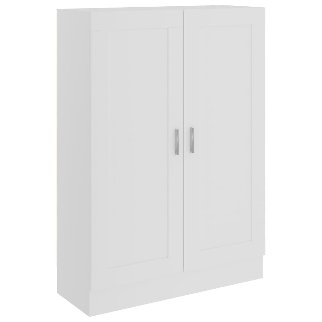Libreria Bianca 82,5x30,5x115 cm in Legno Multistrato | homemem39