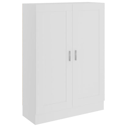 Libreria Bianca 82,5x30,5x115 cm in Legno Multistrato | homemem39