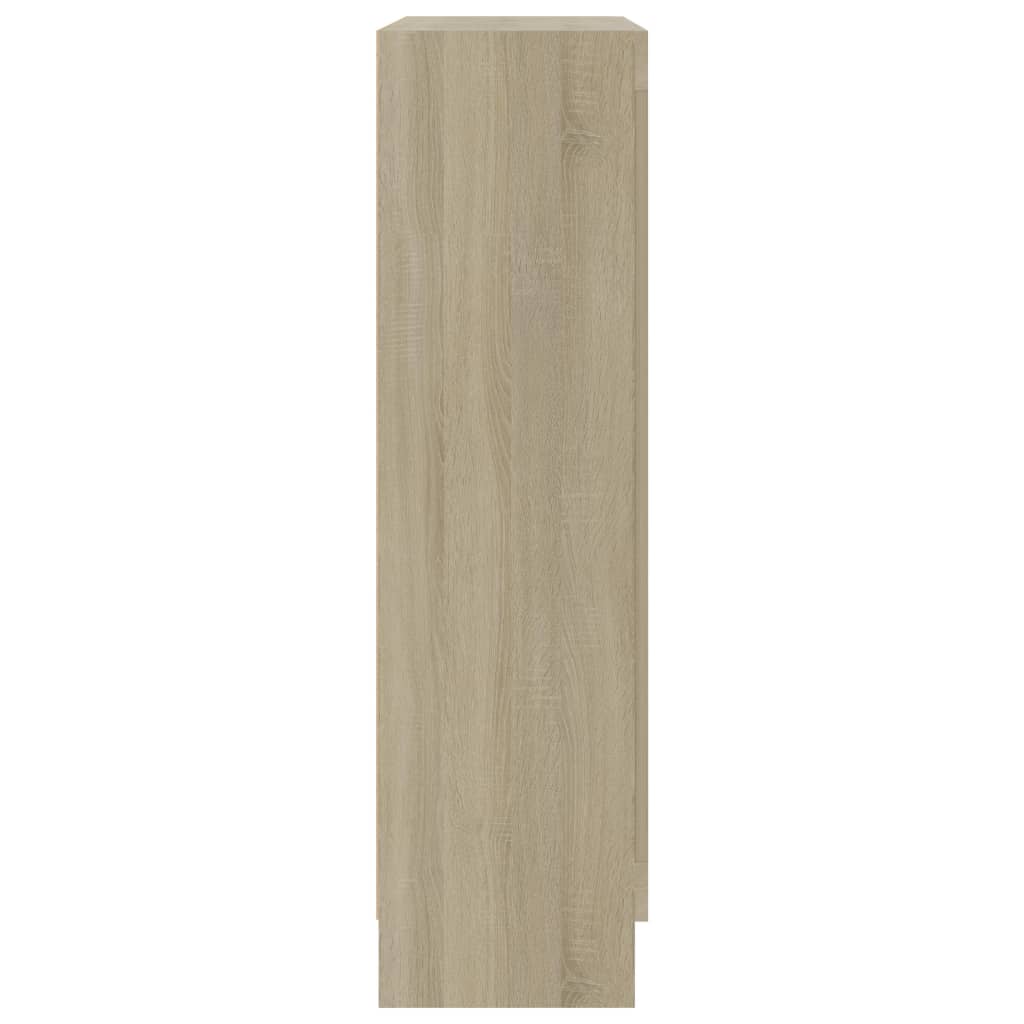 Libreria Rovere Sonoma 82,5x30,5x115 cm in Legno Multistrato | homemem39
