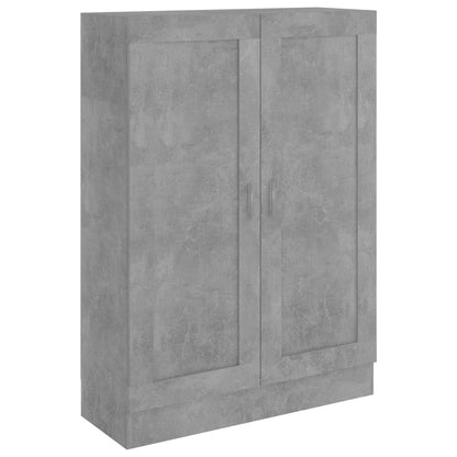 Libreria Grigio Cemento 82,5x30,5x115 cm in Legno Multistrato | homemem39