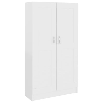 Libreria Bianca 82,5x30,5x150 cm in Legno Multistrato | homemem39