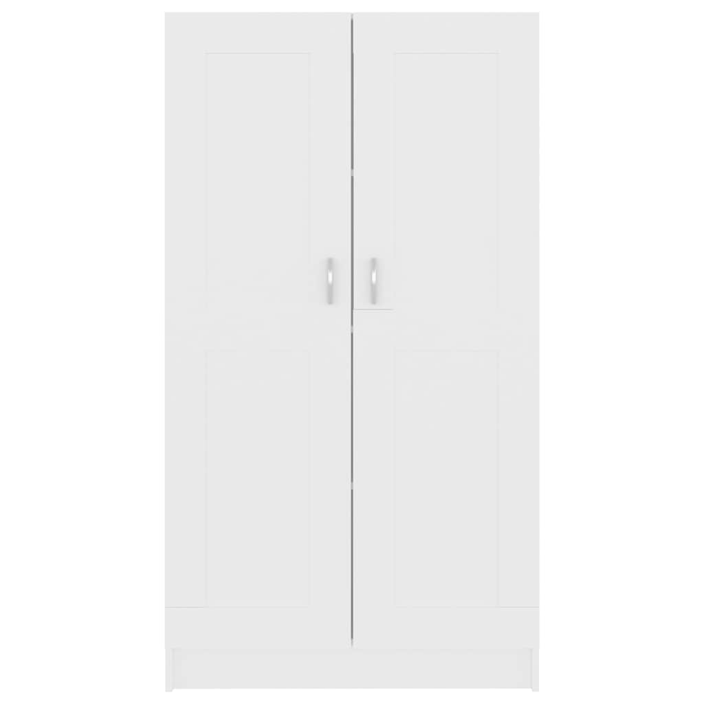 Libreria Bianca 82,5x30,5x150 cm in Legno Multistrato