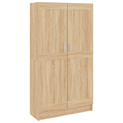 Libreria Rovere Sonoma 82,5x30,5x150 cm in Legno Multistrato | homemem39