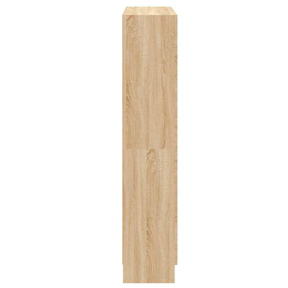 Libreria Rovere Sonoma 82,5x30,5x150 cm in Legno Multistrato | homemem39