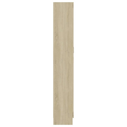 Libreria Rovere Sonoma 82,5x30,5x185,5 cm in Legno Multistrato - homemem39
