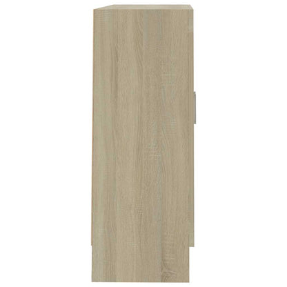 Vetrina Rovere Sonoma 82,5x30,5x80 cm in Legno Multistrato | homemem39