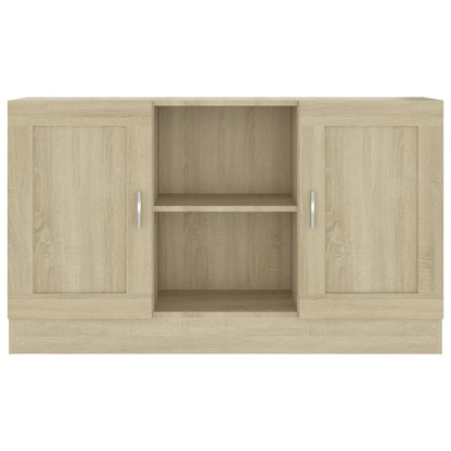 Credenza Rovere Sonoma 120x30,5x70 cm in Legno Multistrato - homemem39