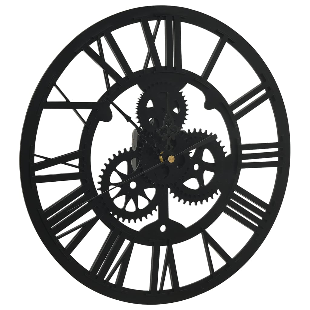 Orologio da Parete Nero 30 cm Acrilico