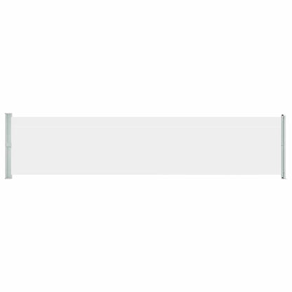 Tenda Laterale Retrattile per Patio 140x600 cm Crema - homemem39