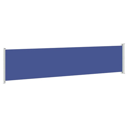 Tenda Laterale Retrattile per Patio 140x600 cm Blu | homemem39
