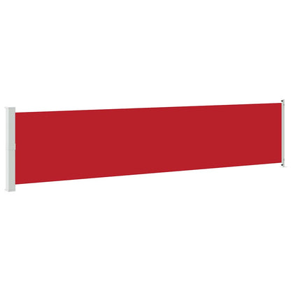 Tenda Laterale Retrattile per Patio 140x600 cm Rossa | homemem39