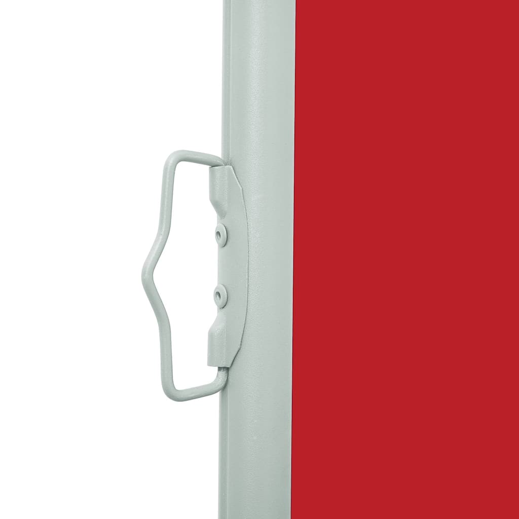 Tenda Laterale Retrattile per Patio 140x600 cm Rossa | homemem39