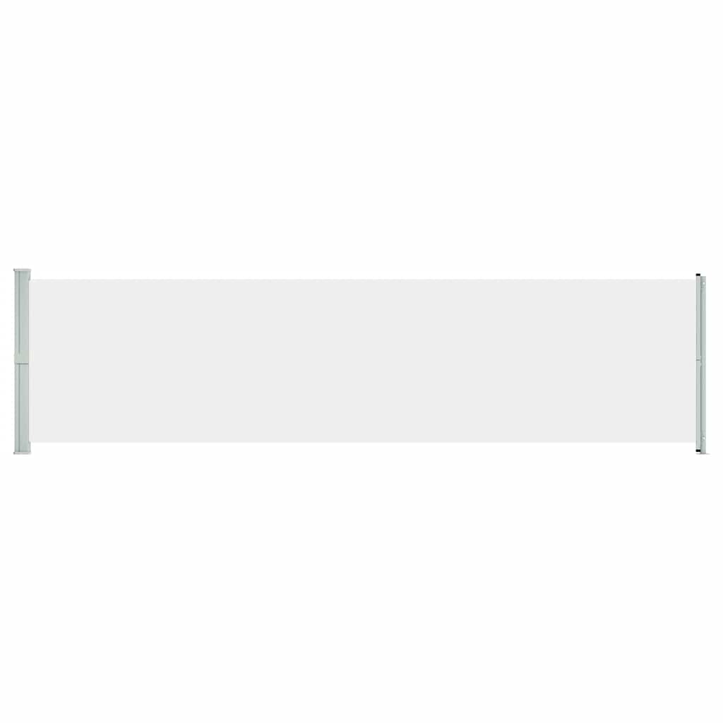 Tenda Laterale Retrattile per Patio 600x160 cm Crema - homemem39