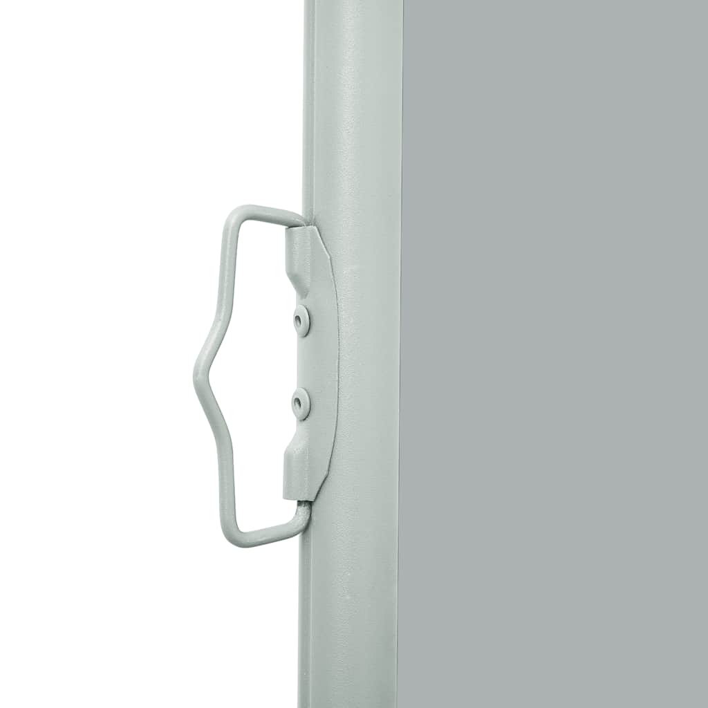 Tenda Laterale Retrattile per Patio 600x160 cm Grigia - homemem39