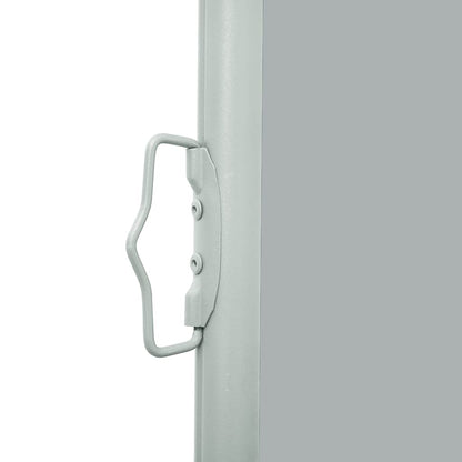 Tenda Laterale Retrattile per Patio 600x160 cm Grigia - homemem39