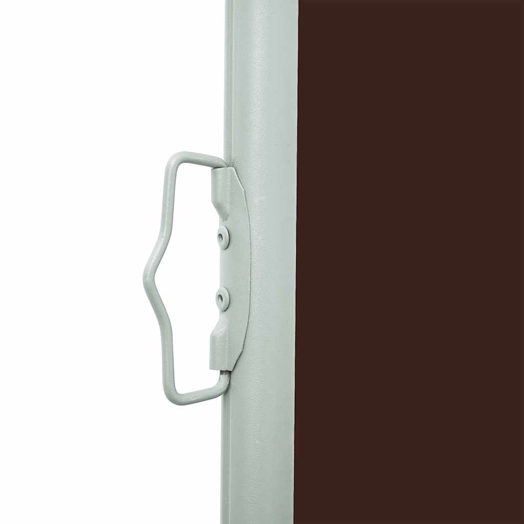 Tenda Laterale Retrattile per Patio 600x160 cm Marrone - homemem39
