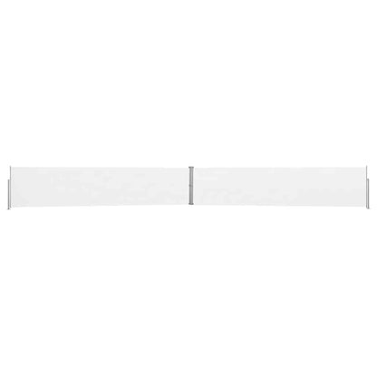 Tenda Laterale Retrattile per Patio 140x1200 cm Crema - homemem39