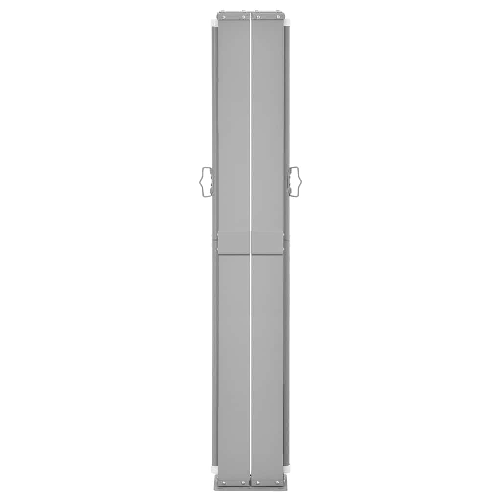 Tenda Laterale Retrattile per Patio 140x1200 cm Crema - homemem39