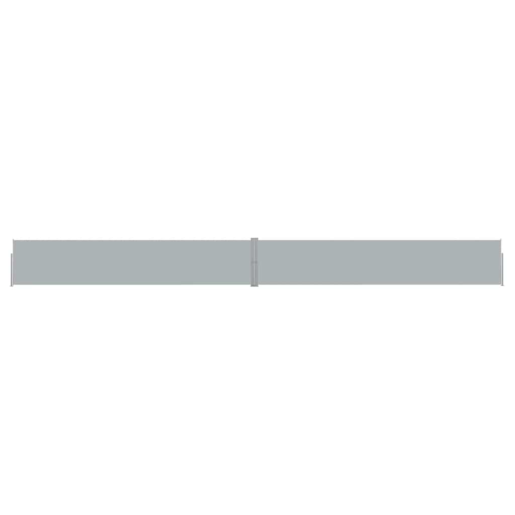 Tenda Laterale Retrattile per Patio 140x1200 cm Antracite - homemem39