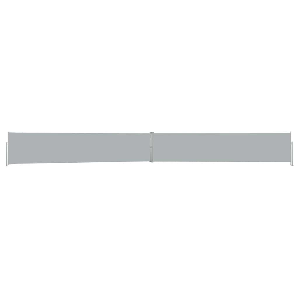Tenda Laterale Retrattile per Patio 140x1200 cm Antracite | homemem39