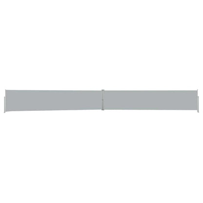 Tenda Laterale Retrattile per Patio 140x1200 cm Antracite | homemem39