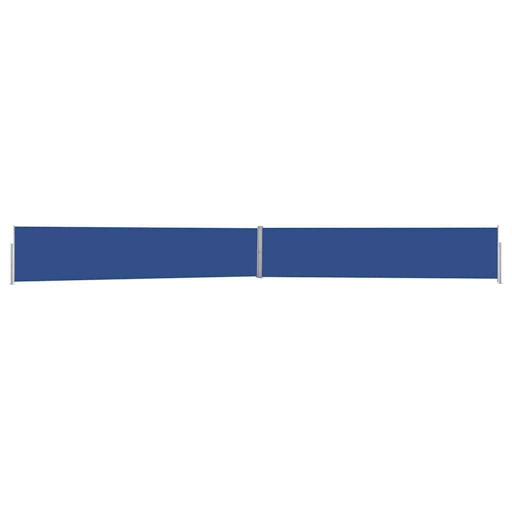 Tenda Laterale Retrattile per Patio 140x1200 cm Blu | homemem39