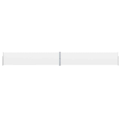 Tenda Laterale Retrattile per Patio 170x1200 cm Crema - homemem39