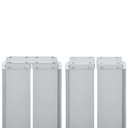 Tenda Laterale Retrattile per Patio 170x1200 cm Crema - homemem39