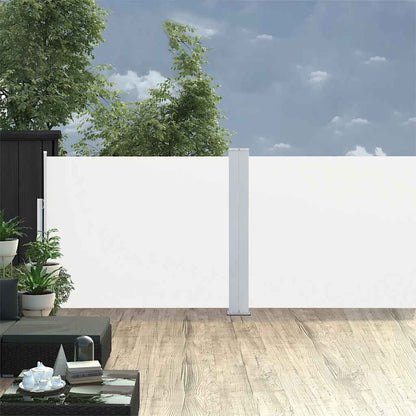 Tenda Laterale Retrattile per Patio 170x1200 cm Crema - homemem39