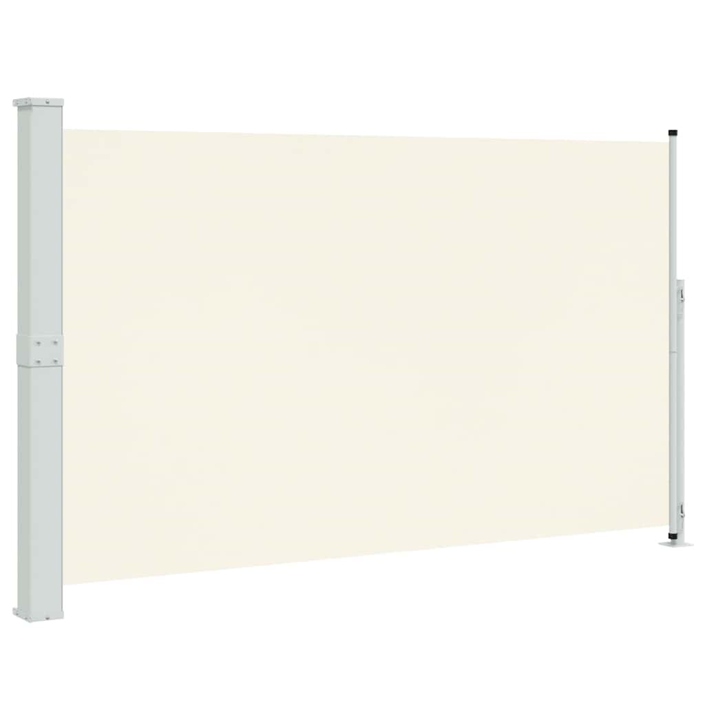 Tenda Laterale Retrattile per Patio 180x300 cm Crema | homemem39
