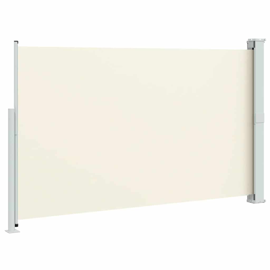 Tenda Laterale Retrattile per Patio 180x300 cm Crema | homemem39