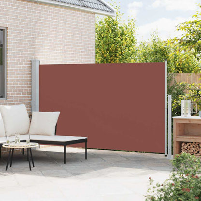 Tenda Laterale Retrattile per Patio 180x300 cm Marrone | homemem39
