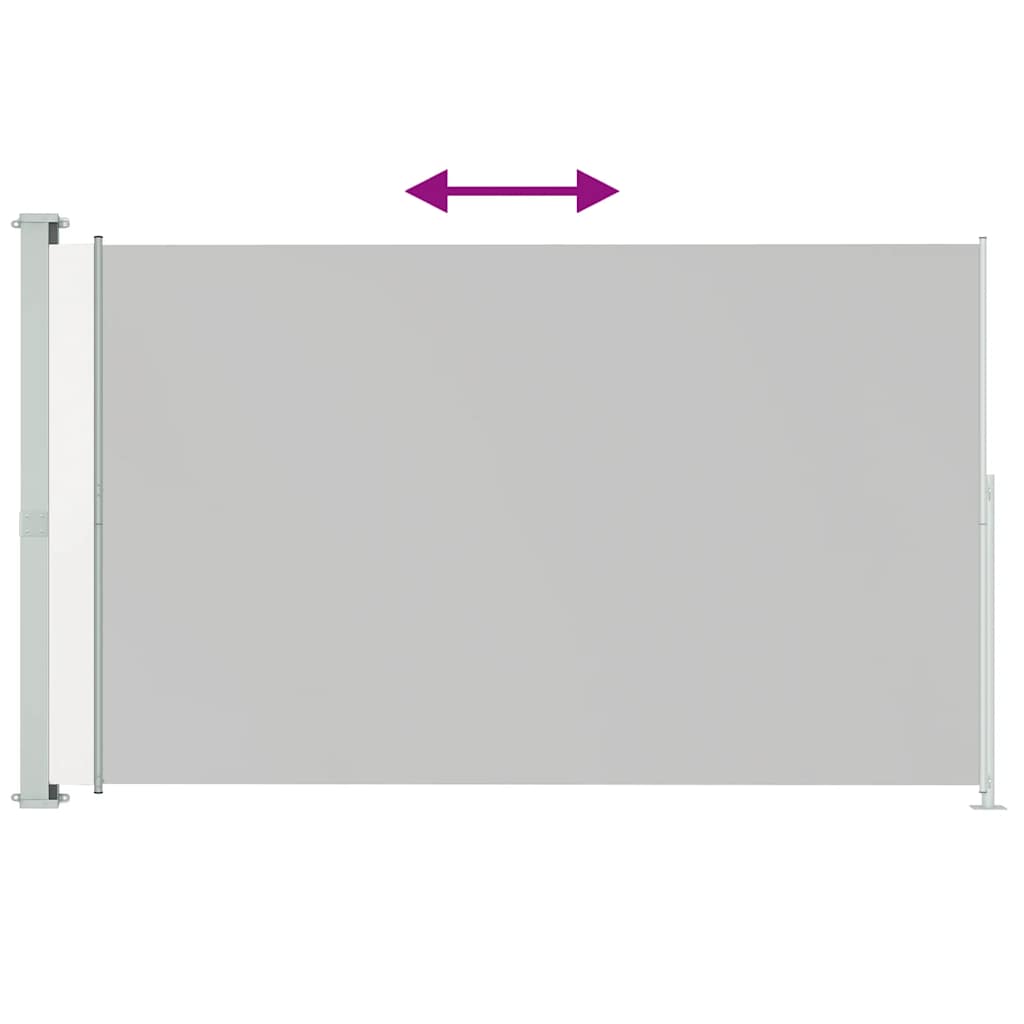 Tenda Laterale Retrattile per Patio 200x300 cm Crema - homemem39