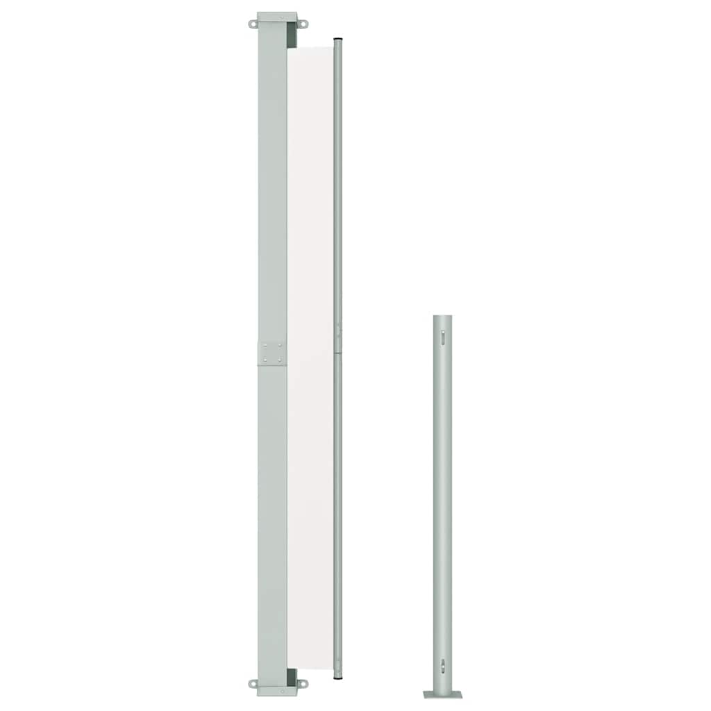 Tenda Laterale Retrattile per Patio 200x300 cm Crema - homemem39