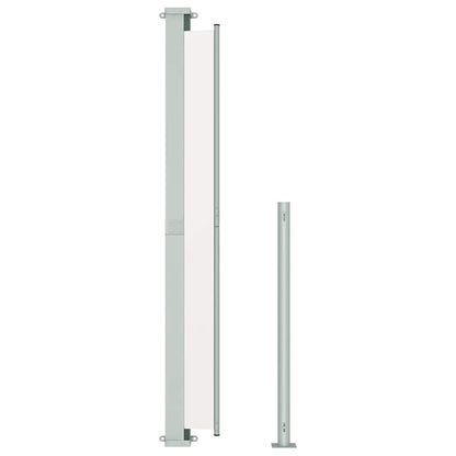 Tenda Laterale Retrattile per Patio 200x300 cm Crema - homemem39