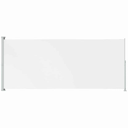 Tenda Laterale Retrattile per Patio 200x500 cm Crema - homemem39