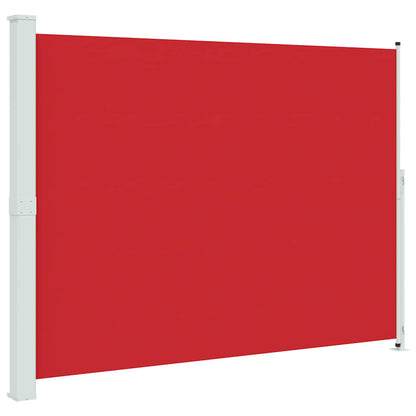 Tenda Laterale Retrattile per Patio 220x300 cm Rossa | homemem39