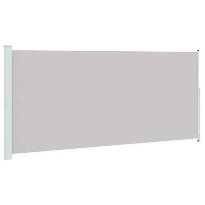 Tenda Laterale Retrattile per Patio 220x500 cm Grigia | homemem39