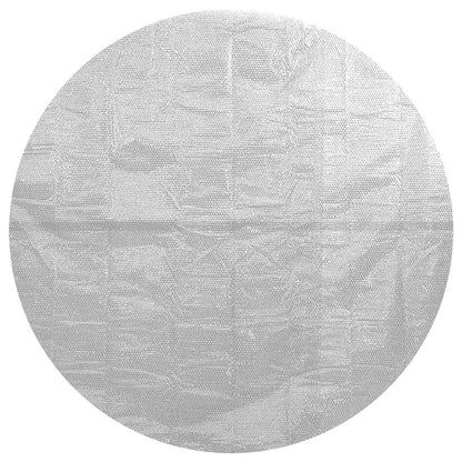 Pellicola Galleggiante Solare PE Piscina 527 cm Grigia