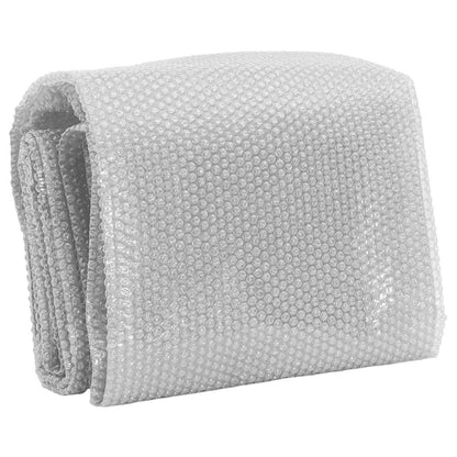 Pellicola Galleggiante Solare PE Piscina 450x220 cm Grigia