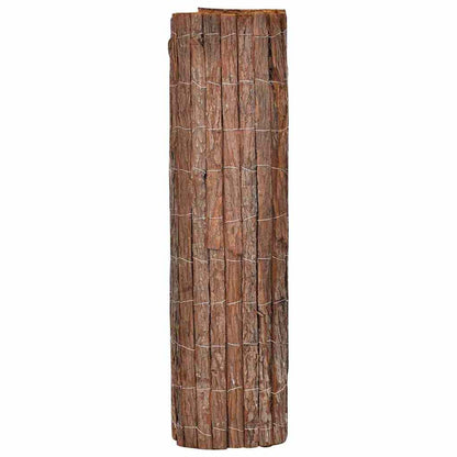 Recinzione in corteccia Marrone 100 x 600 cm Corteccia | homemem39