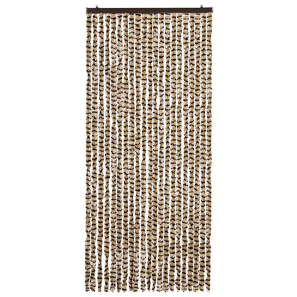 Zanzariera Beige e Marrone 90x220 cm Ciniglia - homemem39