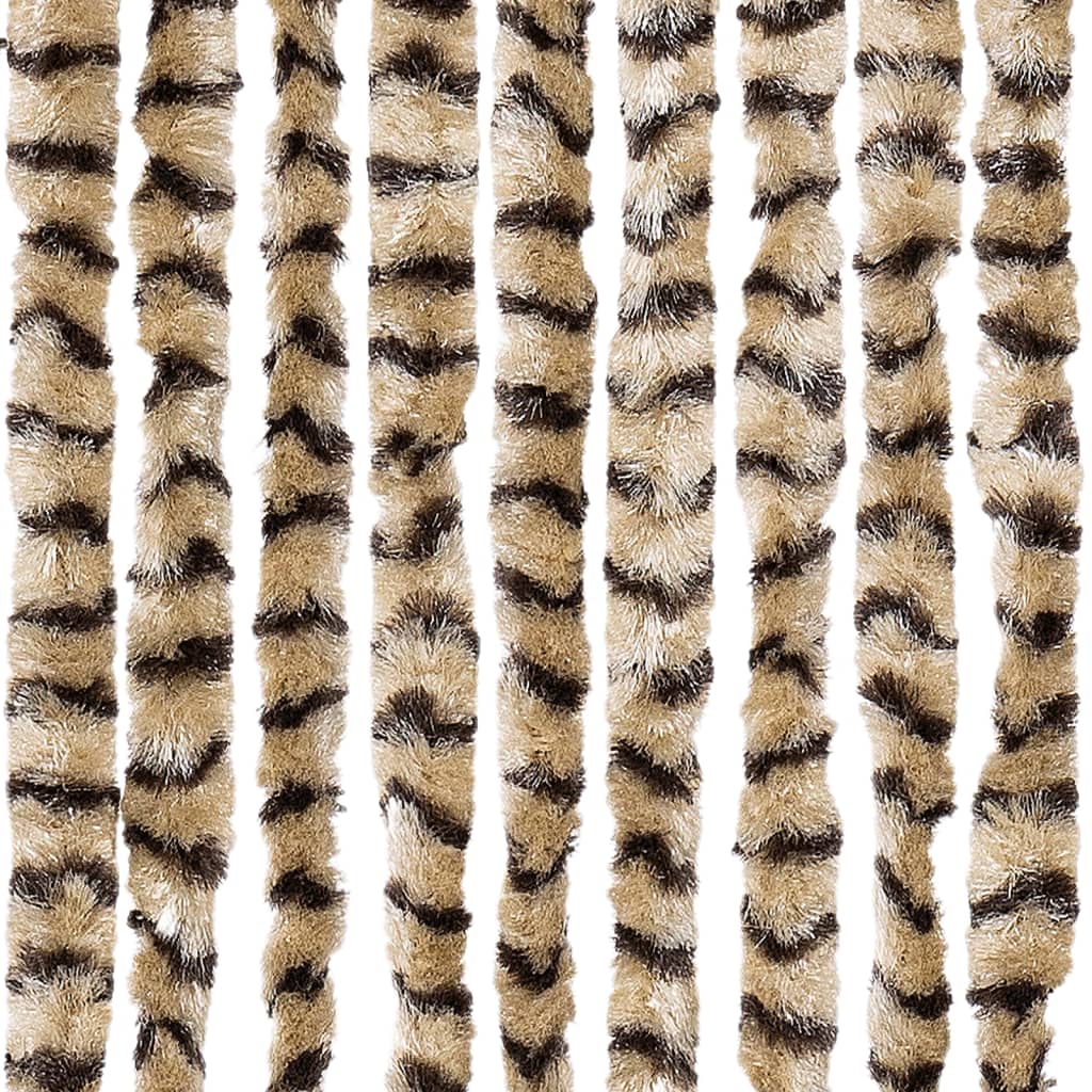 Zanzariera Beige e Marrone 90x220 cm Ciniglia - homemem39