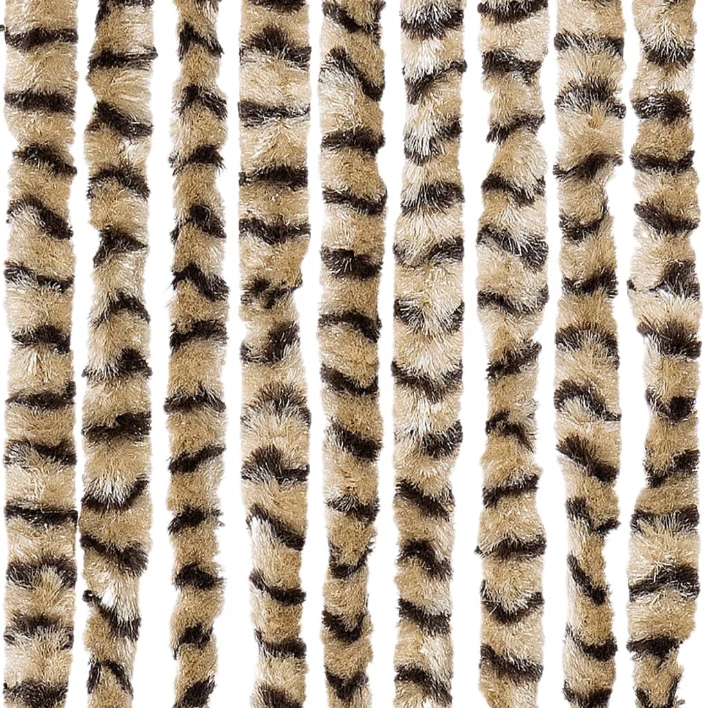 Zanzariera Beige e Marrone 100x220 cm Ciniglia - homemem39