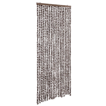 Zanzariera Marrone e Bianco 56x185 cm Ciniglia - homemem39
