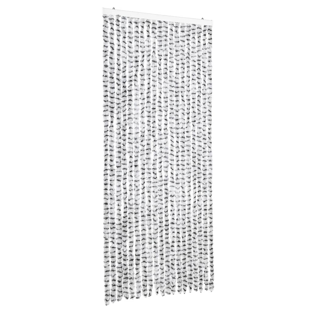Zanzariera Grigio Chiaro e Grigio Scuro 56x185 cm Ciniglia - homemem39