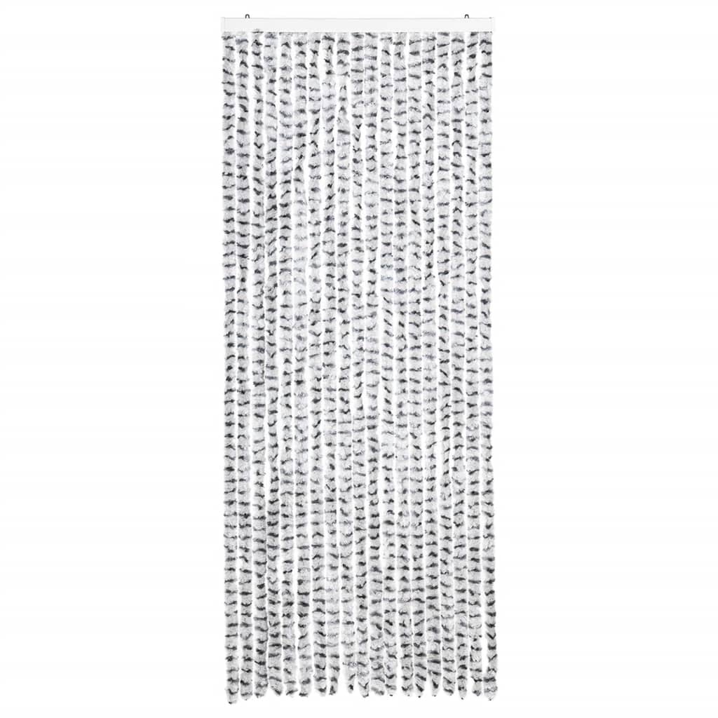 Zanzariera Grigio Chiaro e Grigio Scuro 56x185 cm Ciniglia - homemem39